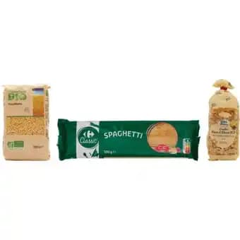 CARREFOUR SUR TOUTES LES PÂTES