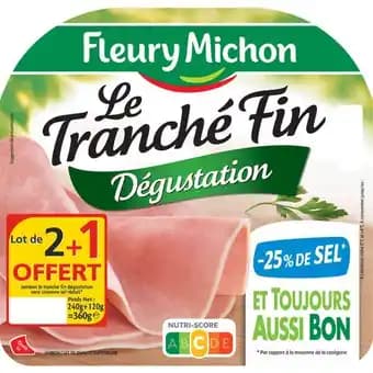 Promotion Exclusives de 3
Jambon tranché : Découvrez l'Offre incontournable