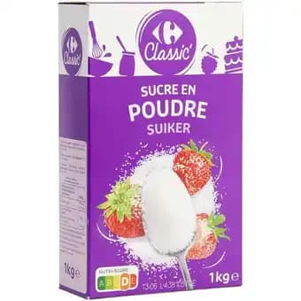 CARREFOUR CLASSIC' Sucre en poudre