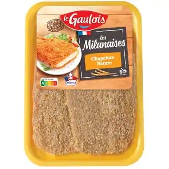 LE GAULOIS Escalopes de dinde Les Milanaises