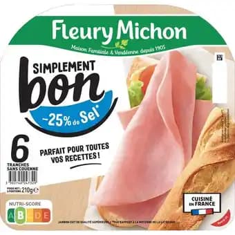 FLEURY MICHON Jambon Simplement Bon