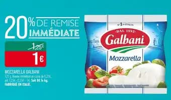 Promotion Exclusives de 20
Mozzarella : Découvrez l'Offre incontournable