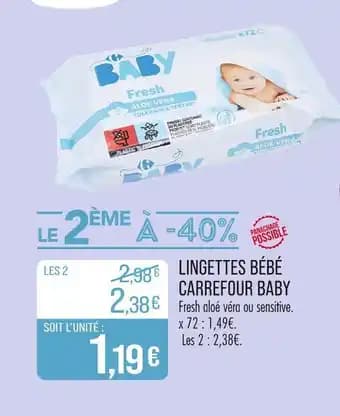 Promotion Exclusives de 84
Bébé : Découvrez l'Offre incontournable