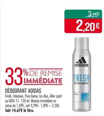 Promotion Exclusives de 27
Adidas : Découvrez l'Offre incontournable