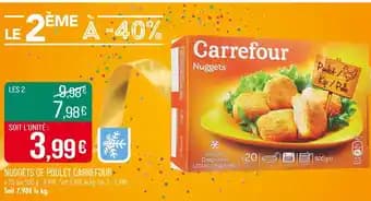 Carrefour Nuggets de poulet