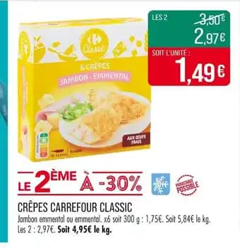 Promotion Exclusives de 17
Crêpes : Découvrez l'Offre incontournable