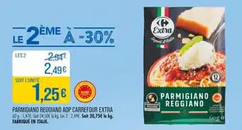 Carrefour Extra Parmigiano Reggiano AOP