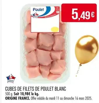 Promotion Exclusives de 37
De poulet blanc : Découvrez l'Offre incontournable