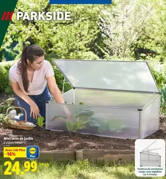 Promotion Exclusives de 13
Serre de jardin : Découvrez l'Offre incontournable