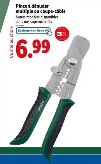 PARKSIDE Pince à dénuder multiple ou coupe-câble