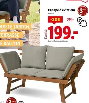 Promotion Exclusives de 42
Canapé : Découvrez l'Offre incontournable