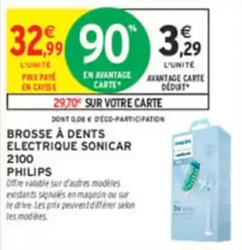 Promotion Exclusives de 10
Brosse électrique : Découvrez l'Offre incontournable