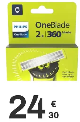 PHILIPS OneBlade 2x 360 blade