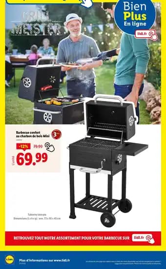 Promotion Exclusives de 1
Barbecue au charbon : Découvrez l'Offre incontournable