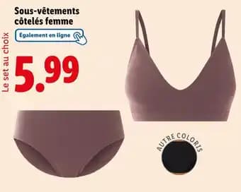 Promotion Exclusives de 1
Sous-vêtements : Découvrez l'Offre incontournable