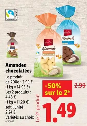 Promotion Exclusives de 23
Amandes : Découvrez l'Offre incontournable