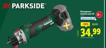 PARKSIDE Découpeuse rotative sans fil