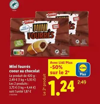Promotion Exclusives de 3
Fourrés chocolat : Découvrez l'Offre incontournable
