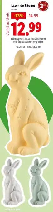 Promotion Exclusives de 2
Lapin de pâques : Découvrez l'Offre incontournable