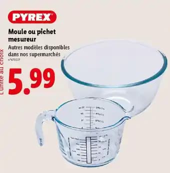 PYREX Moule ou pichet mesureur