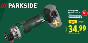 Découpeuse rotative sans fil