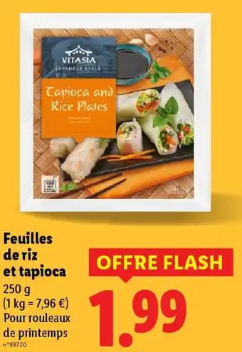 Feuilles de riz et tapioca 250 g