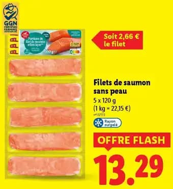 Promotion Exclusives de 62
De saumon : Découvrez l'Offre incontournable