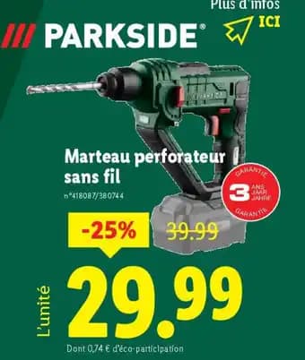 Promotion Exclusives de 9
Perforateur : Découvrez l'Offre incontournable