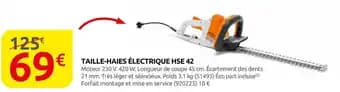 Promotion Exclusives de 4
Taille haies electrique : Découvrez l'Offre incontournable