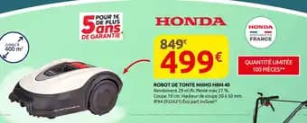 Promotion Exclusives de 6
Robot de tonte : Découvrez l'Offre incontournable