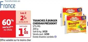 Promotion Exclusives de 25
Burger : Découvrez l'Offre incontournable