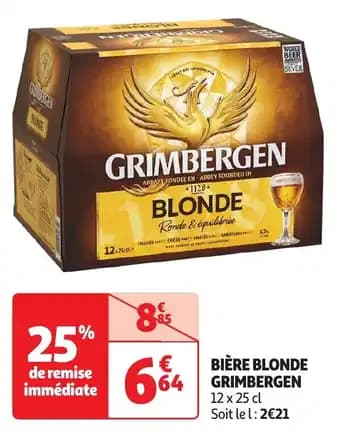 Promotion Exclusives de 18
Bière grimbergen : Découvrez l'Offre incontournable