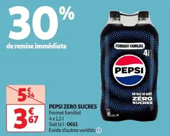 Promotion Exclusives de 4
Pepsi : Découvrez l'Offre incontournable