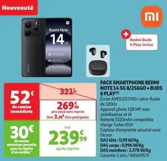 Promotion Exclusives de 12
Smartphone redmi : Découvrez l'Offre incontournable