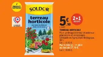Terreau horticole 50 l