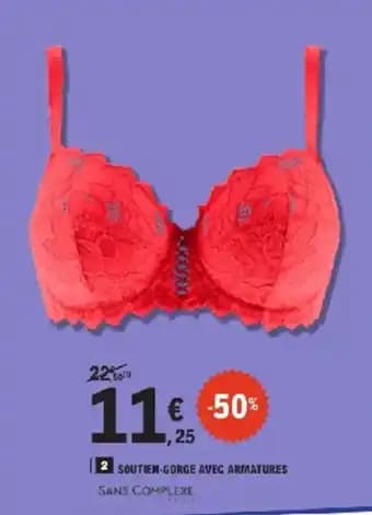 Soutien-gorge avec armatures