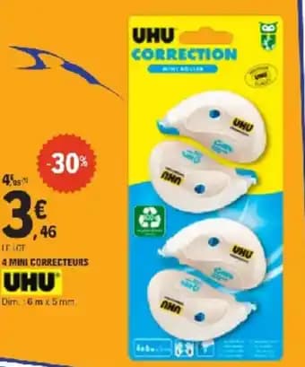 4 mini correcteurs uhu