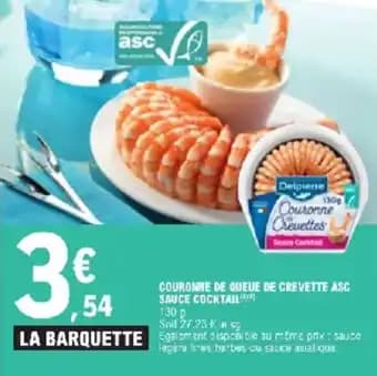 Promotion Exclusives de 8
Crevette : Découvrez l'Offre incontournable