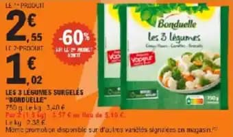 Promotion Exclusives de 3
Légumes surgelés : Découvrez l'Offre incontournable