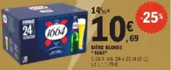 Bière blonde 1664 25 cl