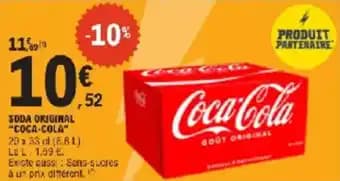 Soda original coca-cola 33 cl