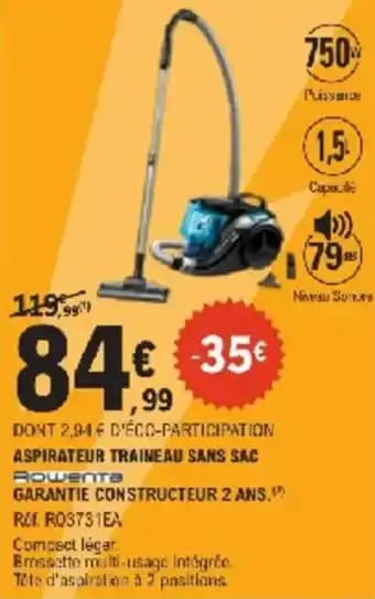 Promotion Exclusives de 13
Aspirateur sac : Découvrez l'Offre incontournable