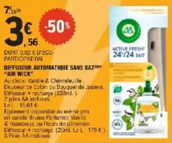 Promotion Exclusives de 10
Diffuseur : Découvrez l'Offre incontournable