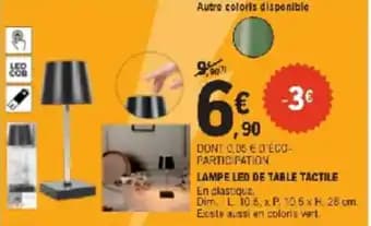 Promotion Exclusives de 23
Lampe led : Découvrez l'Offre incontournable