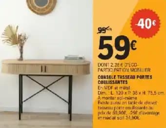 Promotion Exclusives de 4
Portes coulissantes : Découvrez l'Offre incontournable