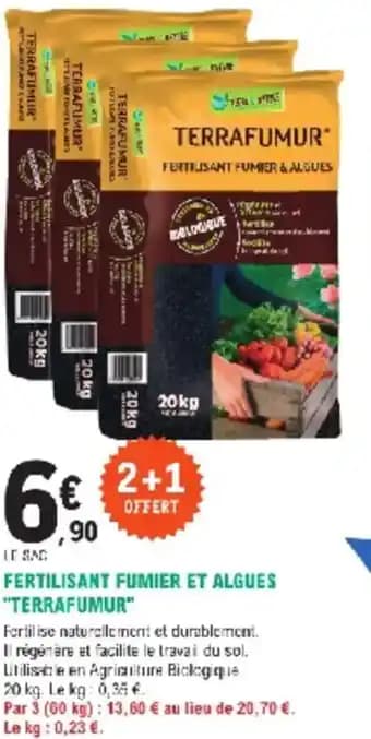 Promotion Exclusives de 8
            
        
        Fertilisant : Découvrez l'Offre incontournable