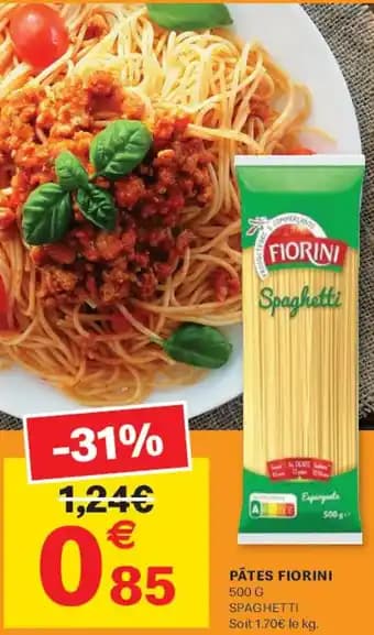 Pâtes fiorini 500 g