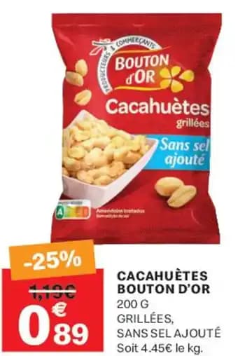 Promotion Exclusives de 23
Cacahuètes : Découvrez l'Offre incontournable