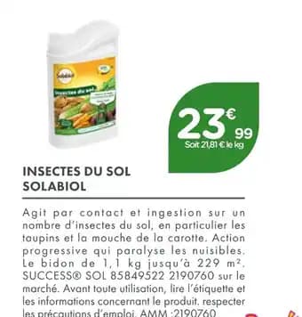 Promotion Exclusives de 8
            
        
        Insectes : Découvrez l'Offre incontournable