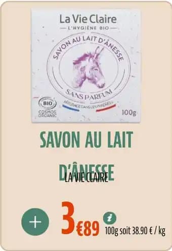 Savon au lait d'ânesse 100 g